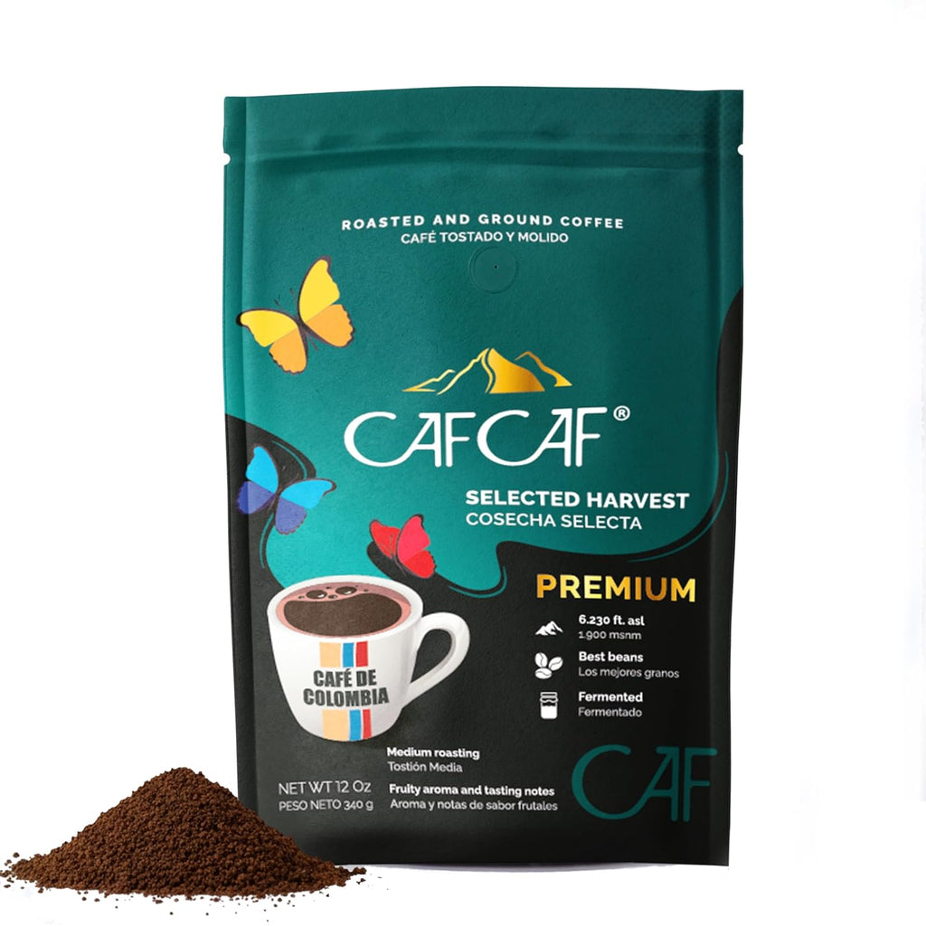 (B) CAF CAF PASION CAFETERA Coffee - Colombia 12 Oz