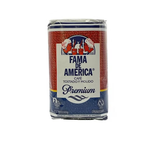 (B) Fama de America Ground coffee 500g Origin: - Venezuela